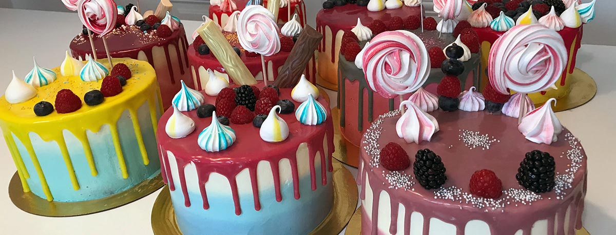 Kursergebnisse Dripcake Backkurs