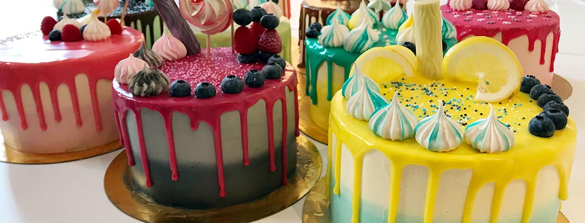 Kursergebnisse Dripcake Backkurs