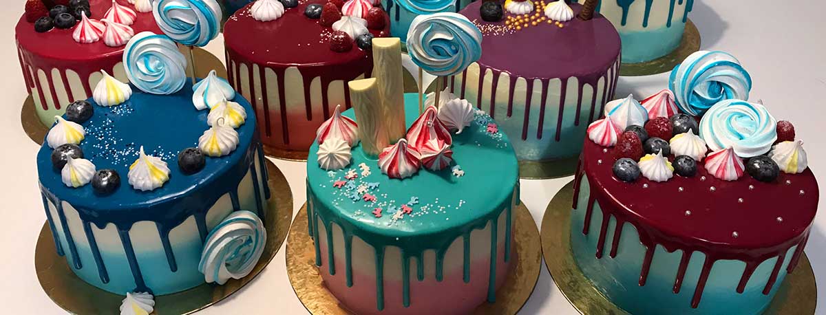 Kursergebnisse Dripcake Backkurs